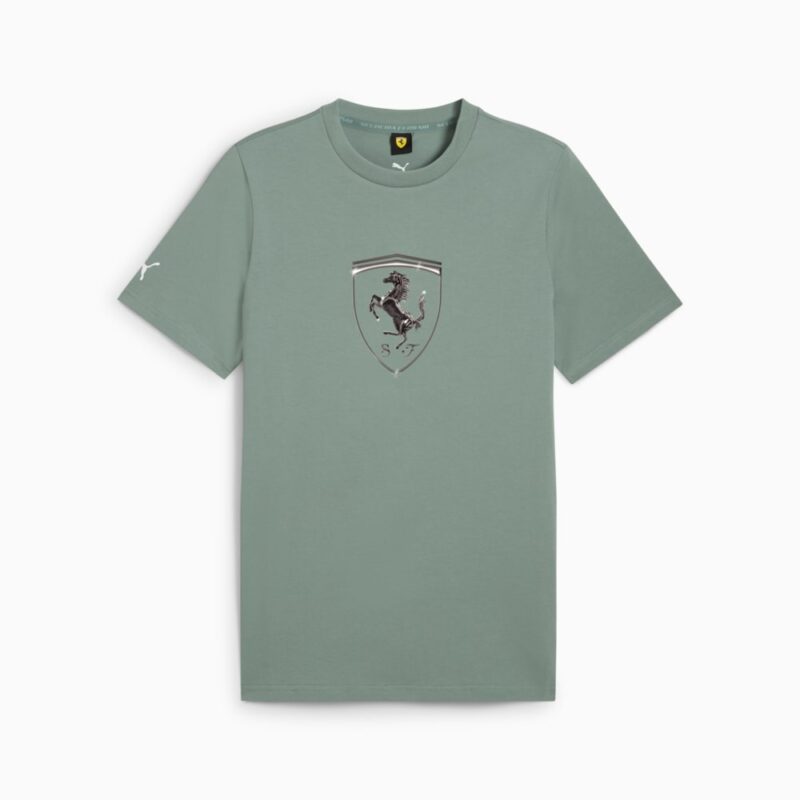 FERRARI RACE TONAL BIG SHIELD TEE -A72