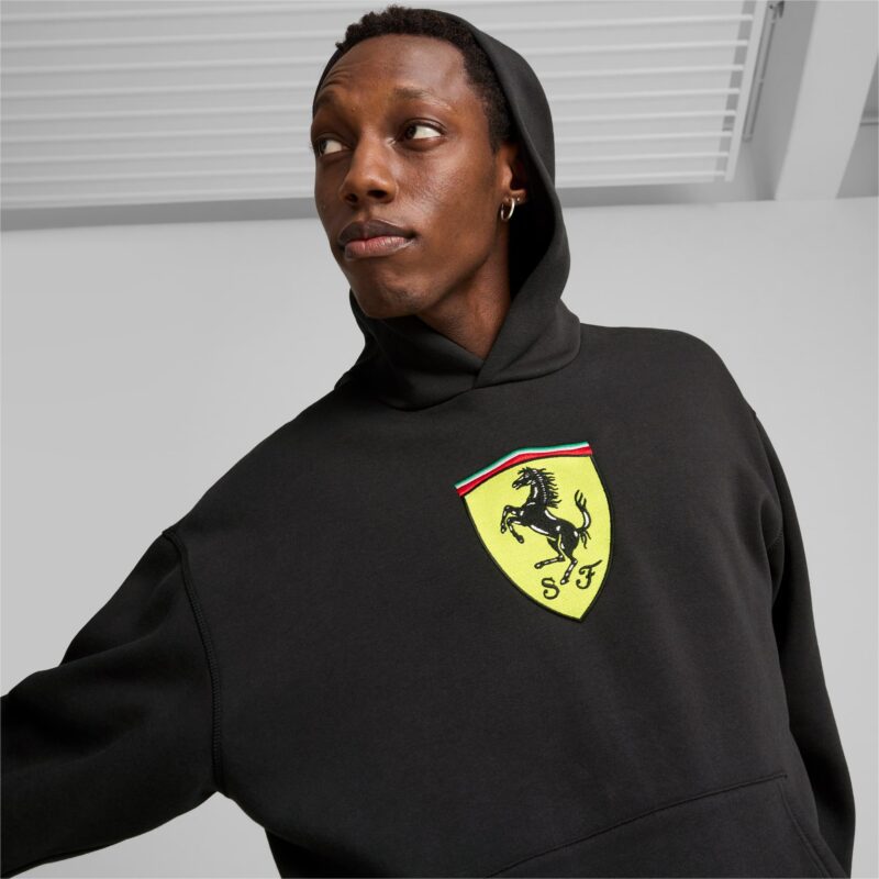 FERRARI RACE BIG SHIELD HOODIE - Image 3