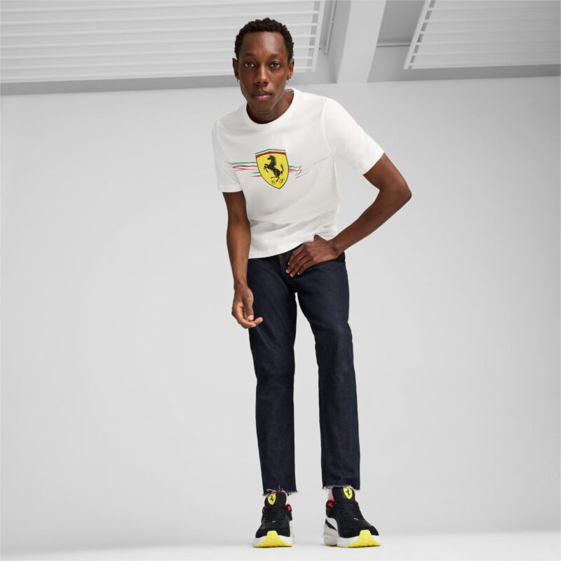 FERRARI RACE BIG SHIELD TEE - Image 5