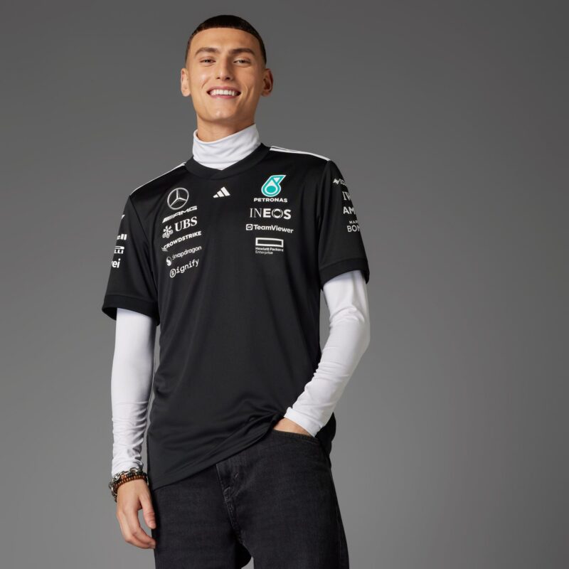 MERCEDES - AMG PETRONAS FORMULA ONE TEAM DRIVER JERSEY MEN 2025 - Image 3
