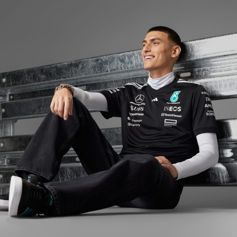 MERCEDES - AMG PETRONAS FORMULA ONE TEAM DRIVER JERSEY MEN 2025 - Image 4