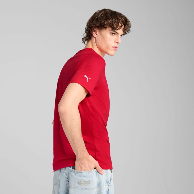 FERRARI RACE TONAL BIG SHIELD TEE - Image 4