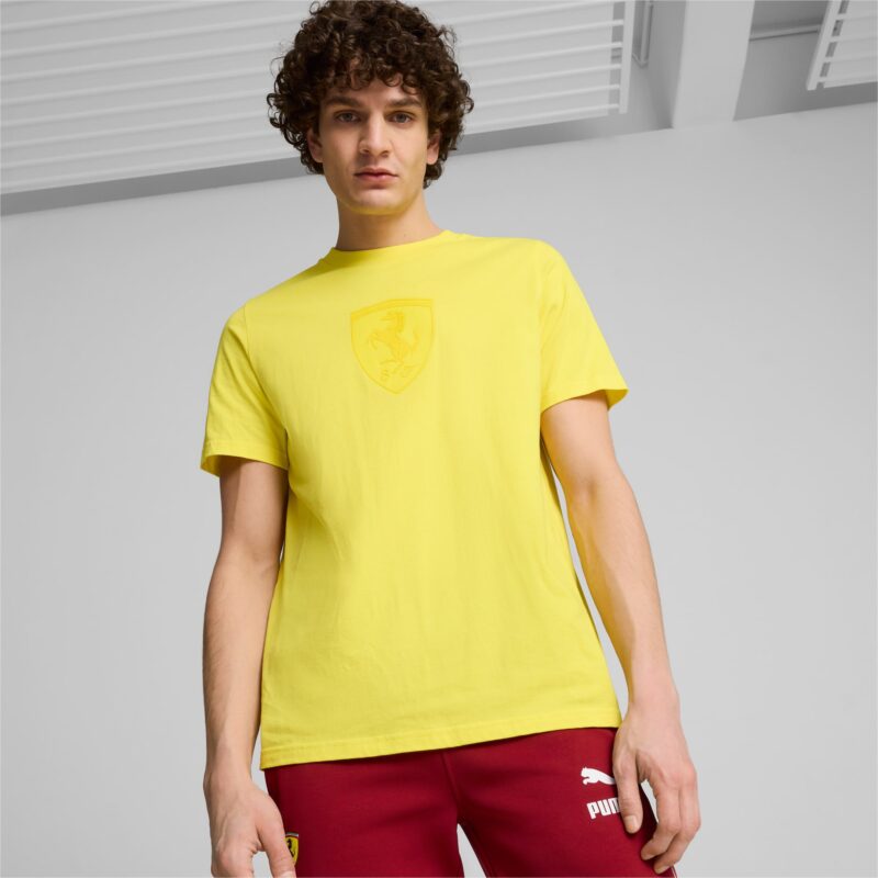 FERRARI RACE TONAL BIG SHIELD TEE -A53 - Image 3
