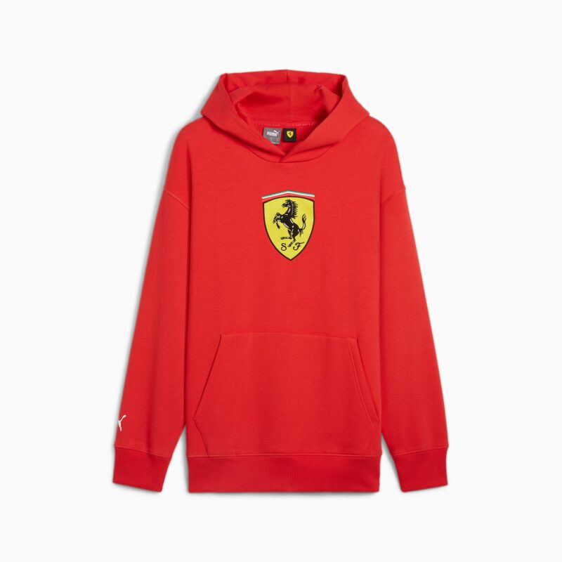 FERRARI RACE BIG SHIELD HOODIE