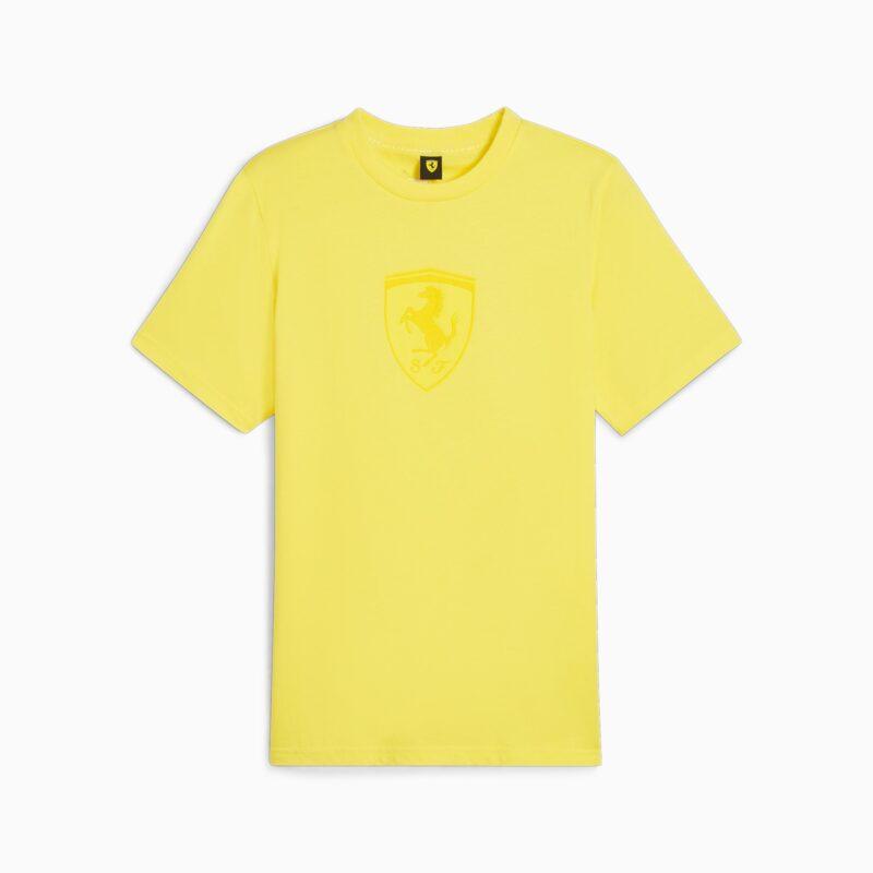 FERRARI RACE TONAL BIG SHIELD TEE -A53