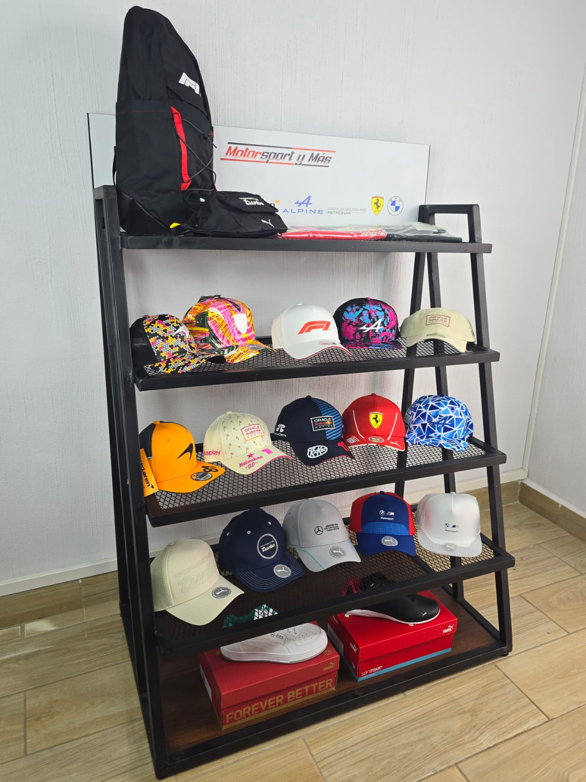 Mueble exhibidor de productos