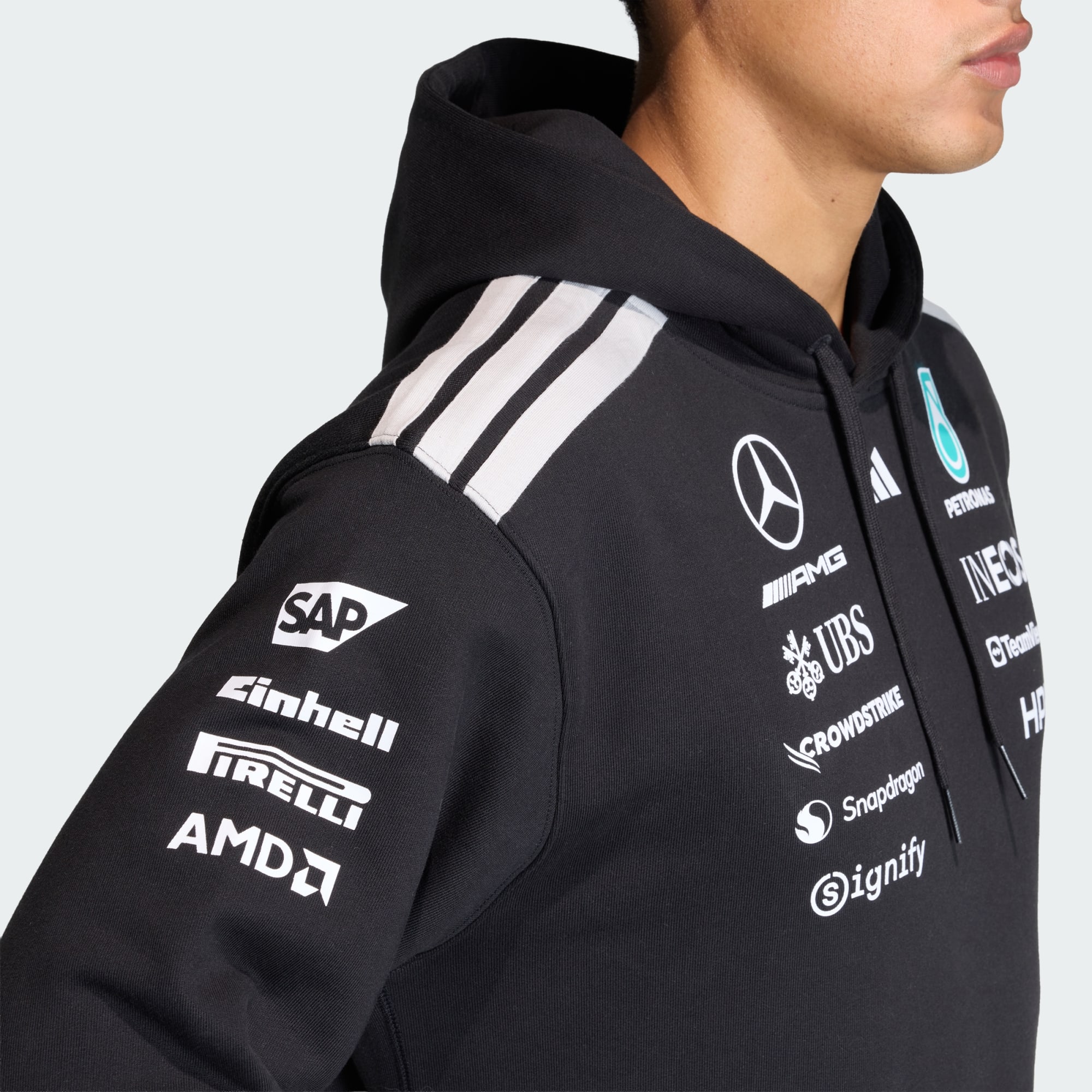 MERCEDES - AMG PETRONAS FORMULA 1 TEAM DRIVER HOOD Sweatshirt -A79