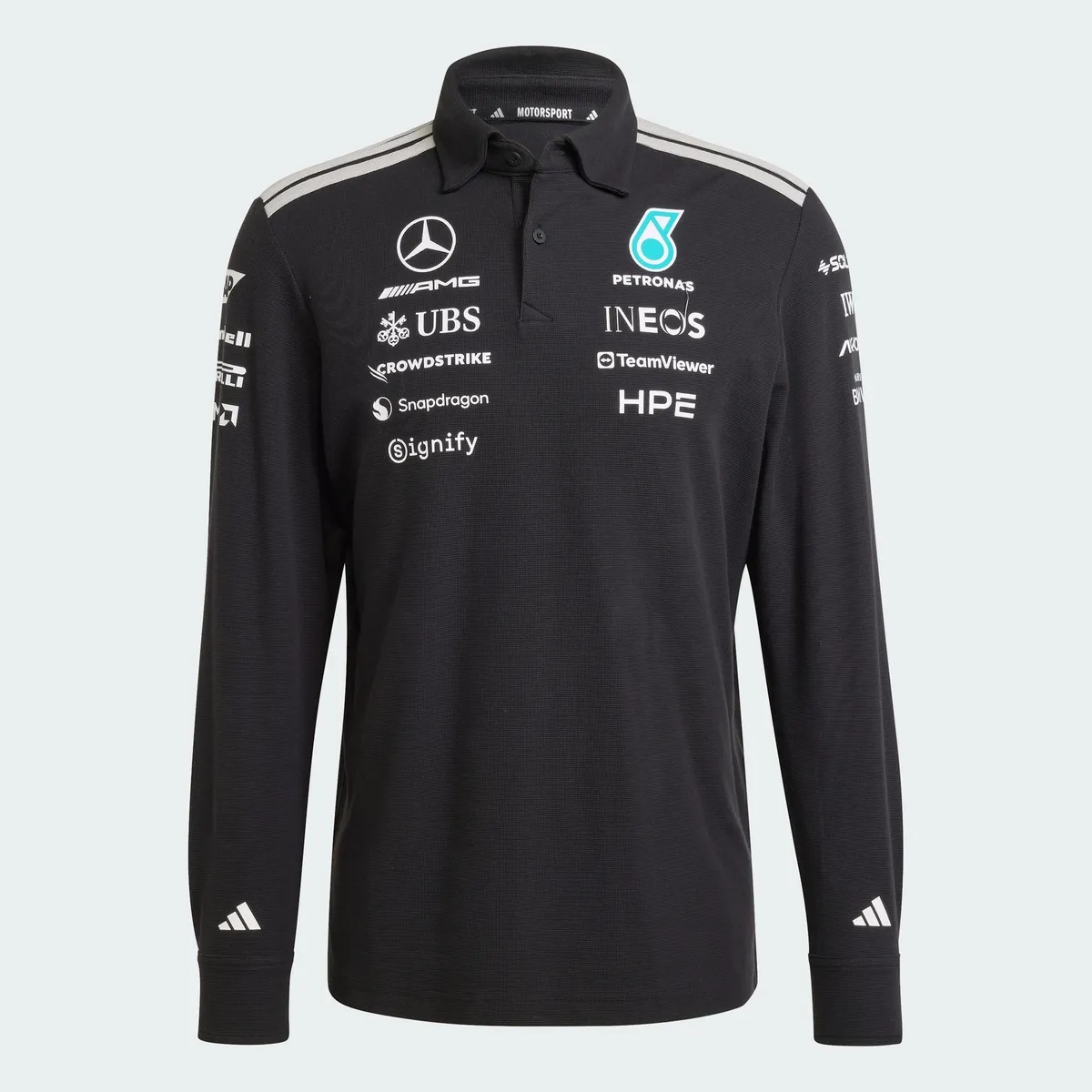 MERCEDES - AMG PETRONAS FORMULA 1 TEAM ENGINEERS POLO LONGSLEEVE -A82