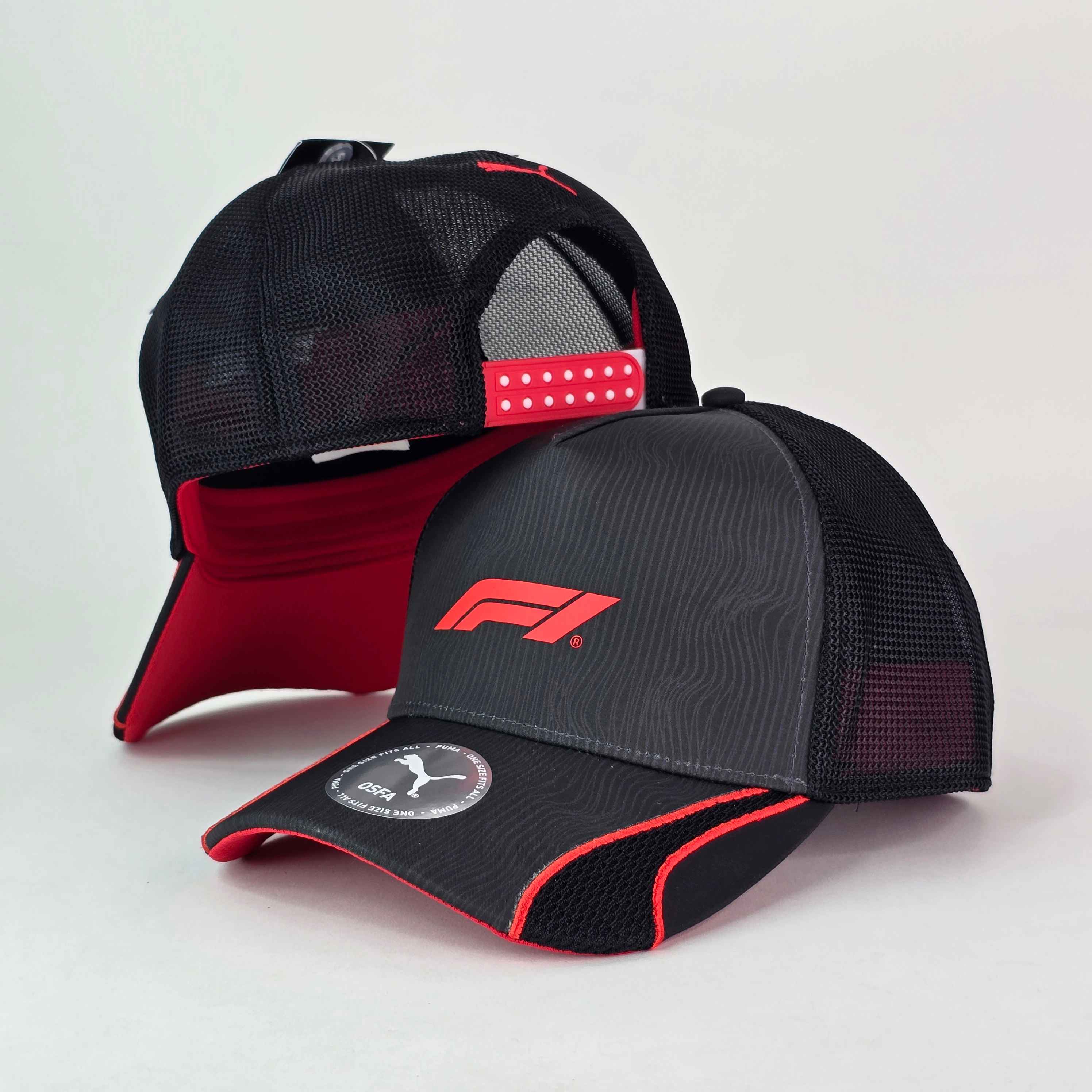 F1 RACING TRUCKER CAP -A47